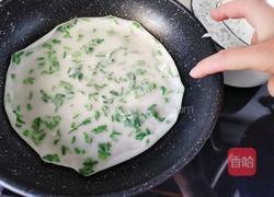 陕西特色小吃 韭菜煎饼 的做法图解20