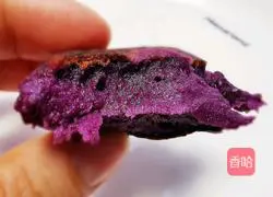 Purple Sweet Potato Glutinous Rice Cake Recipe Illustration 14