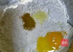 Illustration of how to make dry fried oyster mushrooms 2