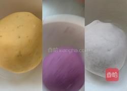 酒酿桂花三色芋圆的做法图解5