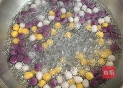 酒酿桂花三色芋圆的做法图解12