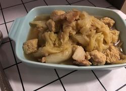 大白菜炖冻豆腐