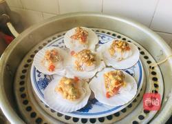 蒜蓉粉丝蒸扇贝的做法图解4