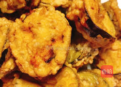 炸茄盒的做法图解13