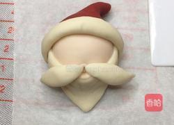 让你爱不释手停不下来的零食小馒头~圣诞老人的做法图解12