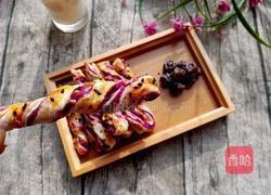 紫薯扭扭酥的做法图解17