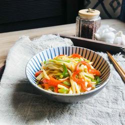 比肉还好吃的青椒杏鲍菇的做法[图]