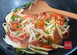 比肉还好吃的青椒杏鲍菇的做法图解7