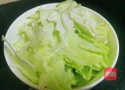 糖醋白菜的做法图解2
