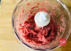 宝宝辅食，香煎肉饼的做法图解3