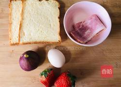 五分钟早餐，培根煎蛋三明治的做法图解1