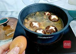 香菇卧蛋面的做法图解8