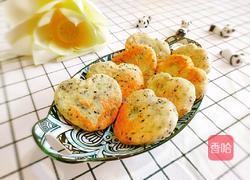 黑芝麻心形煎饼的做法图解15