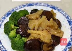 鳕鱼胶焖香菇的做法图解9