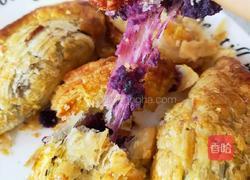 拉丝紫薯酥的做法图解12