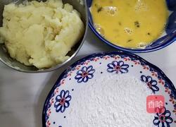 可乐饼和炸虾的做法图解9