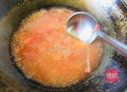 海菜番茄酱鸡蛋汤的做法图解5