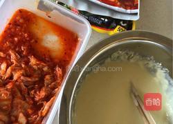 泡菜煎饼的做法图解2