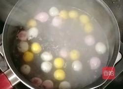 雪梨酒酿圆子的做法图解5