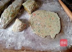 鸡蛋牛奶蔬菜饼的做法图解4