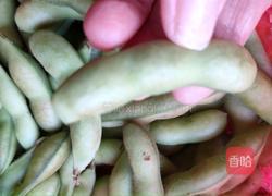 拌毛豆结的做法图解2