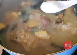 鸭肫炖筒子骨的做法图解12