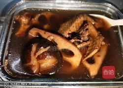 莲藕红豆鸽子汤的做法图解4