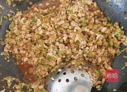 家庭版麻婆豆腐馅儿包子的做法图解5