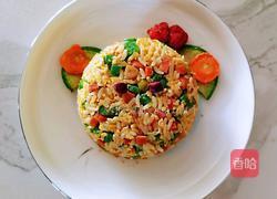 菜椒火腿蛋炒饭的做法图解7