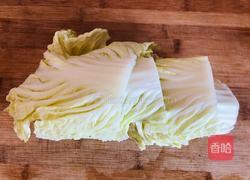 白菜粉丝汤的做法图解2