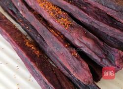 烤紫薯条的做法图解9