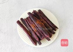 烤紫薯条的做法图解10