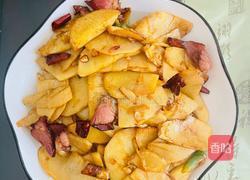 冬笋炒腊肉的做法图解4