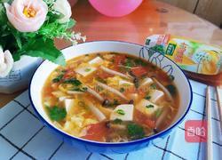 西红柿豆腐菌菇汤的做法图解18