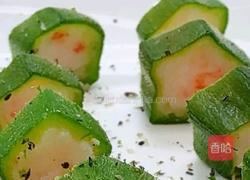 秋葵酿虾虾的做法图解9
