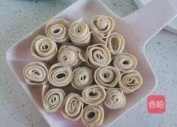 香辣豆皮卷的做法图解3