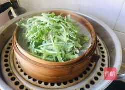 炝拌蒸茼蒿的做法图解4