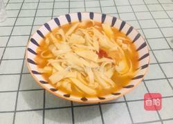 泡菜炒肉烩柳叶面的做法图解11