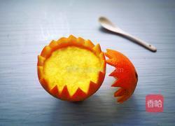 橙香鸡蛋羹的做法图解8