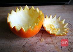 橙香鸡蛋羹的做法图解3