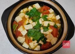 番茄豆腐汤的做法图解9