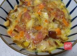 香菇蒸肉末的做法图解5