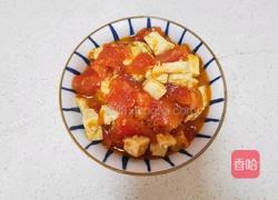 番茄炒豆腐的做法图解7