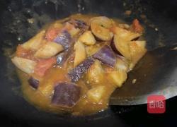 茄子炒番茄的做法图解4