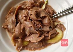 清炒虾腰的做法图解4