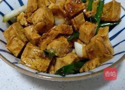 红烧冻豆腐的做法图解6