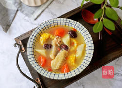 胡萝卜玉米炖鸡汤的做法图解14