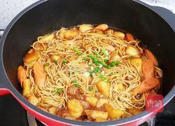 土豆火腿焖面的做法图解14
