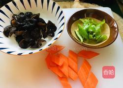 木耳胡萝卜炒山药的做法图解5