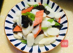 木耳胡萝卜炒山药的做法图解10